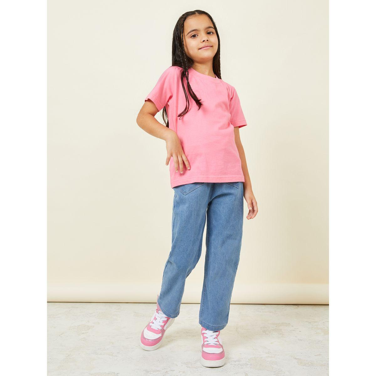 Styli Pocket Detail Paperbag Waist Jeans-girls-clothing-bottoms-jeansandjeggings-image-2
