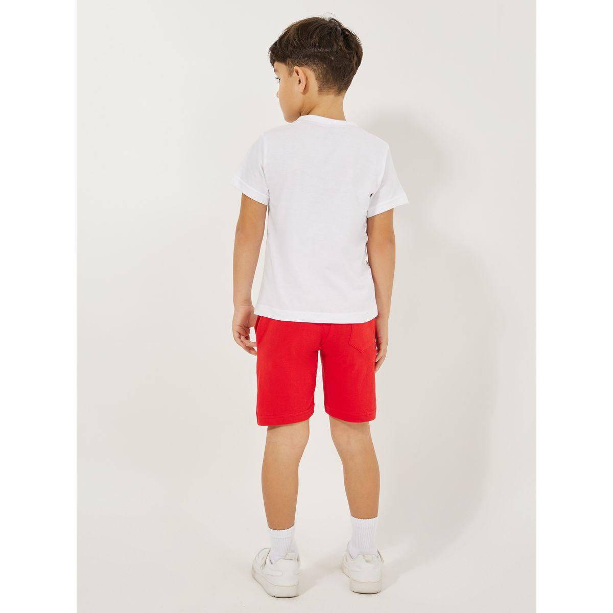 مجموعة من شورت وتيشيرت بطبعة افينجرز-boys-clothing-setsandcoords-image-4