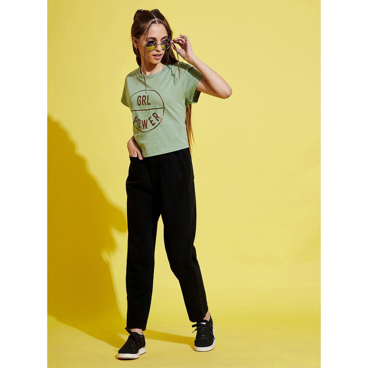 جينز سادة بخصر بيبر باغ وجيوب-girls-clothing-bottoms-jeansandjeggings-image-5