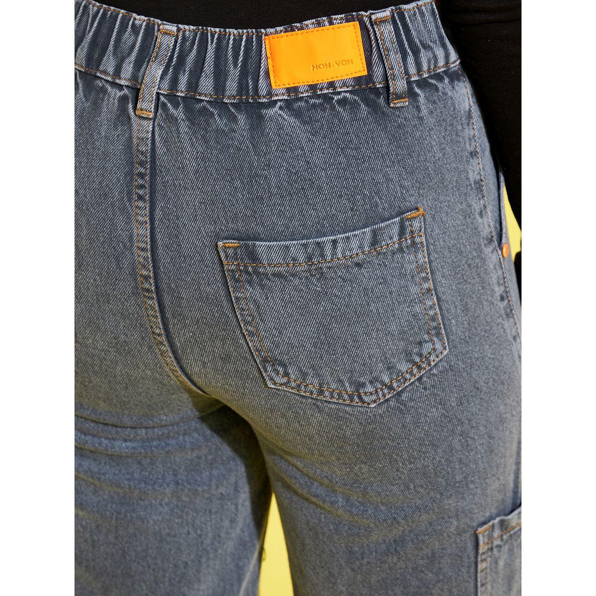 جينز بقصة مستقيمة وتفاصيل جيوب-girls-clothing-bottoms-jeansandjeggings-image-3