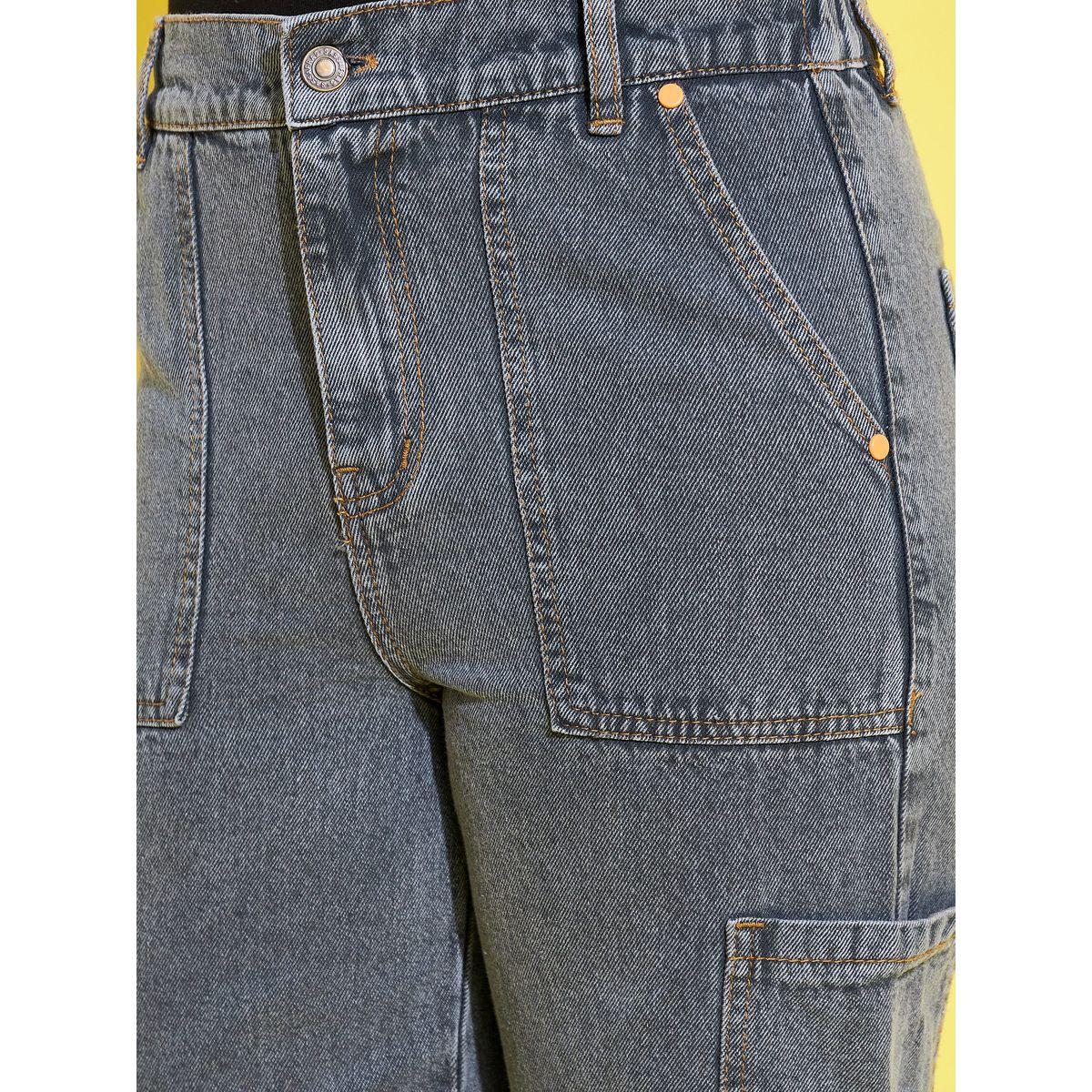 جينز بقصة مستقيمة وتفاصيل جيوب-girls-clothing-bottoms-jeansandjeggings-image-4