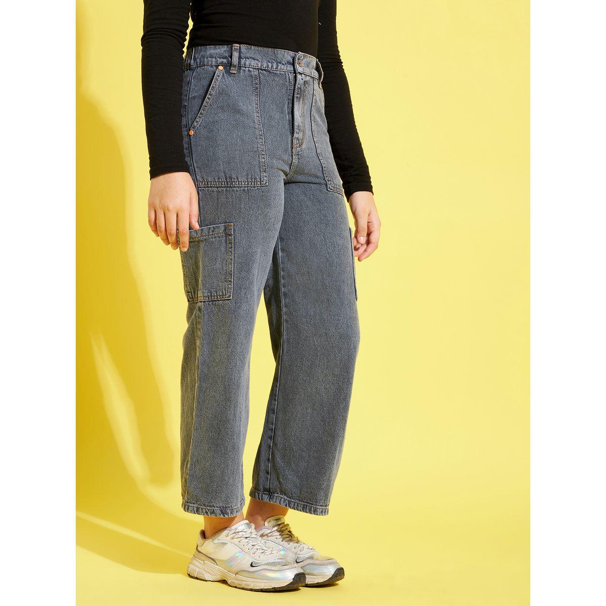 جينز بقصة مستقيمة وتفاصيل جيوب-girls-clothing-bottoms-jeansandjeggings-image-5