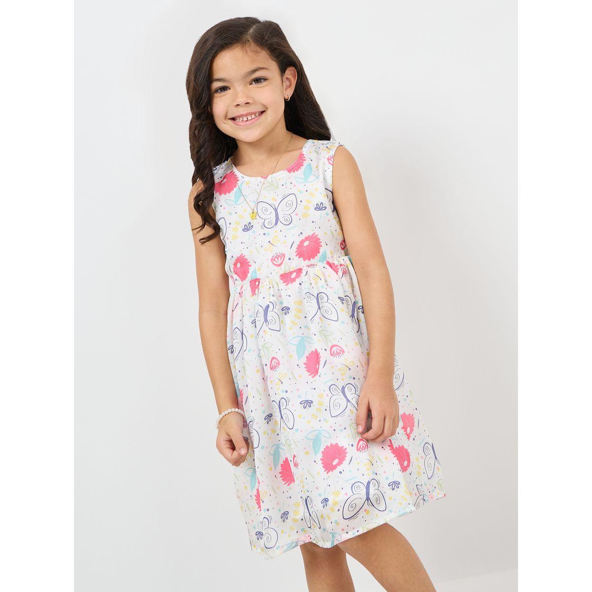 Styli Butterfly Print Sleeveless Dress-girls-clothing-dressesandjumpsuits-image-2