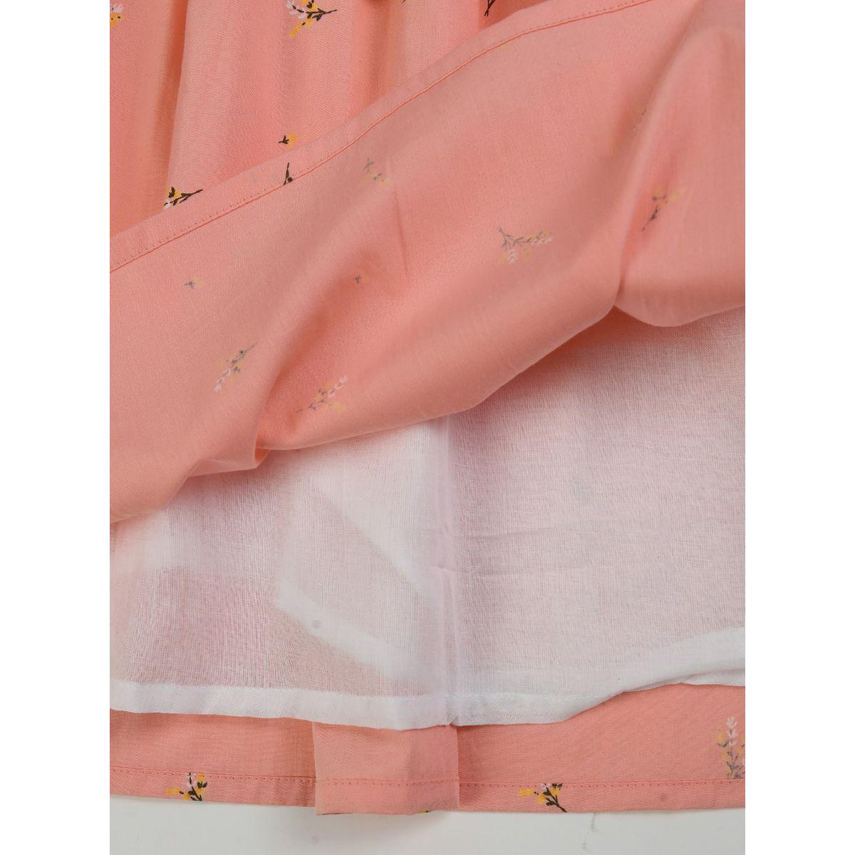 فستان قطن بطبعات صغيرة وكسرات بيلا مودا × ستايلي-girls-clothing-dressesandjumpsuits-image-5