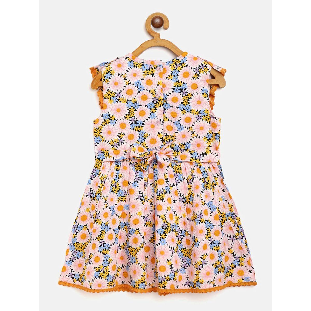Bella Moda X Styli  Floral Print A-Line Dress-girls-clothing-dressesandjumpsuits-image-2