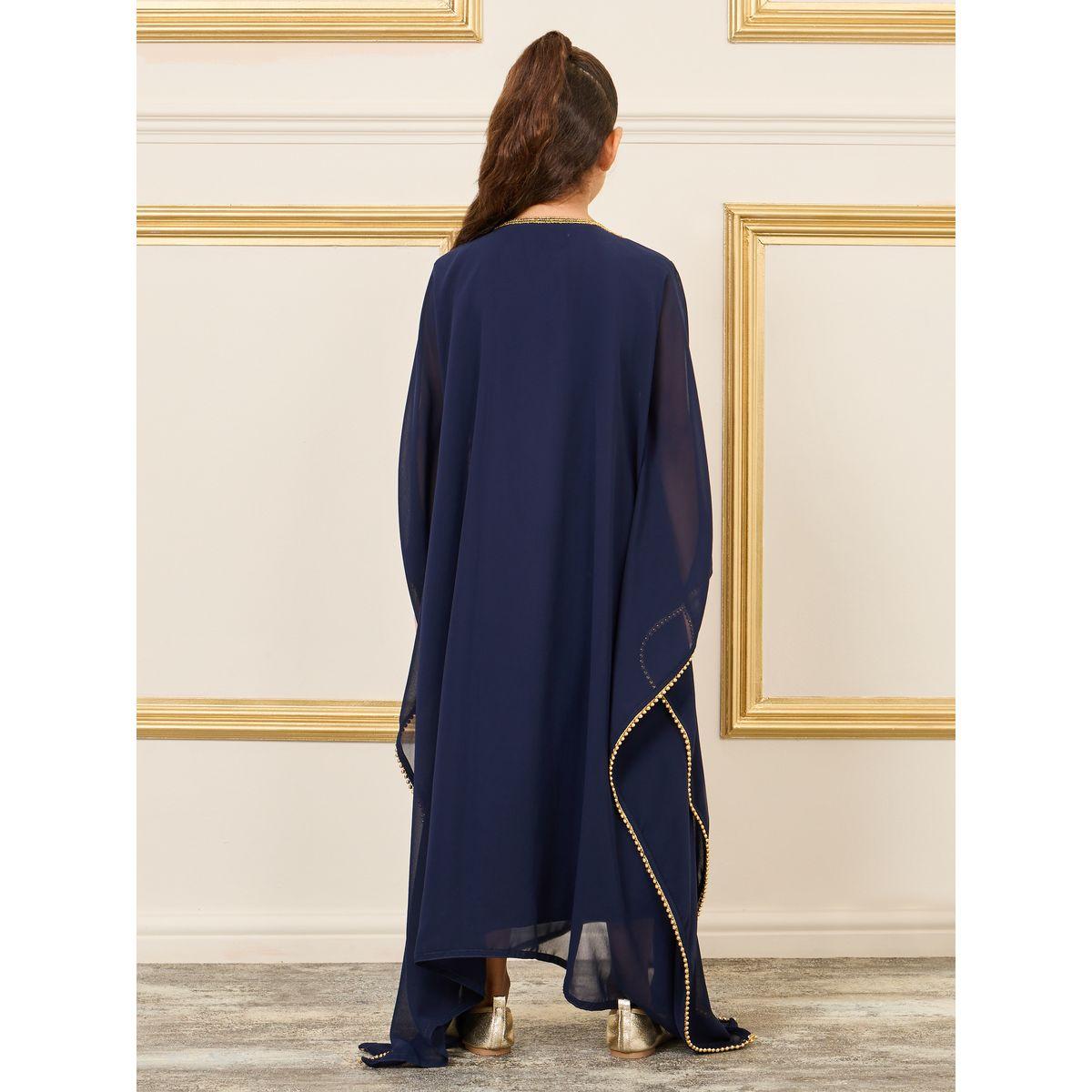 قفطان بتفاصيل مُطرّزة ومنمق بالخرز-girls-clothing-dressesandjumpsuits-image-4