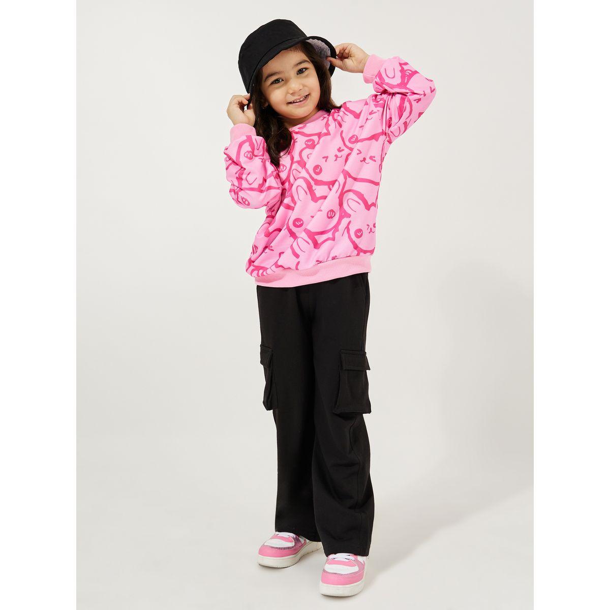 جوغر كارجو سادة بقصة مريحة-girls-clothing-bottoms-joggersandtrackpants-image-3