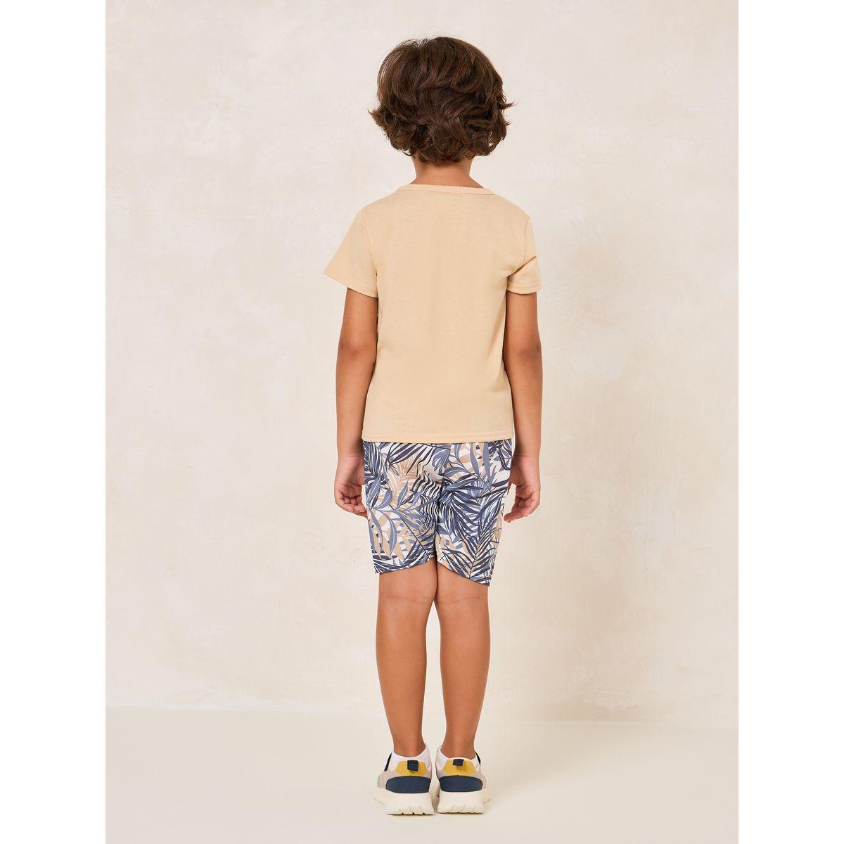 Styli Tropical Print T-Shirt & Shorts Set-boys-clothing-setsandcoords-image-4