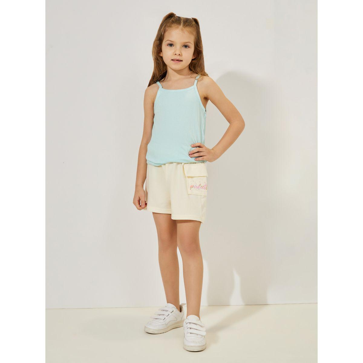 شورت كارجو بتفاصيل مُطرّزة-girls-clothing-bottoms-shorts-image-2