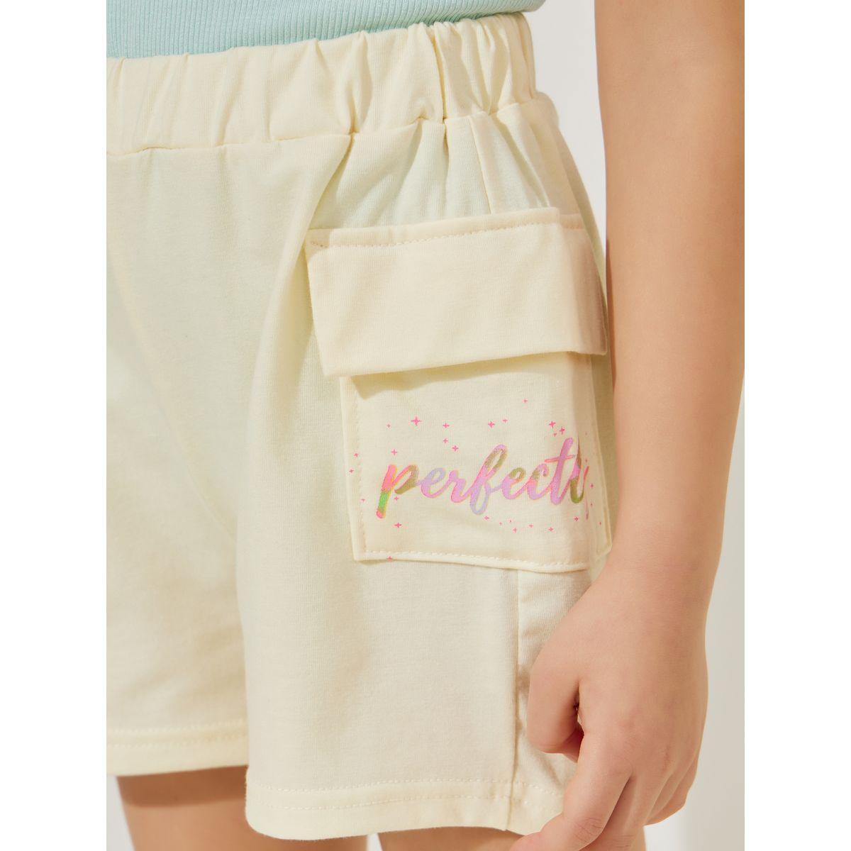 شورت كارجو بتفاصيل مُطرّزة-girls-clothing-bottoms-shorts-image-3