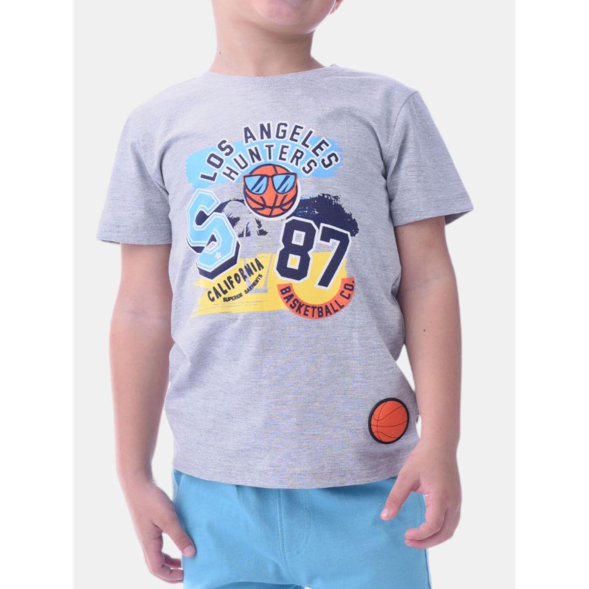 مجموعة من شورت وتيشيرت بطبعة جرافيك فيكتور آند جين × ستايلي-boys-clothing-setsandcoords-image-5