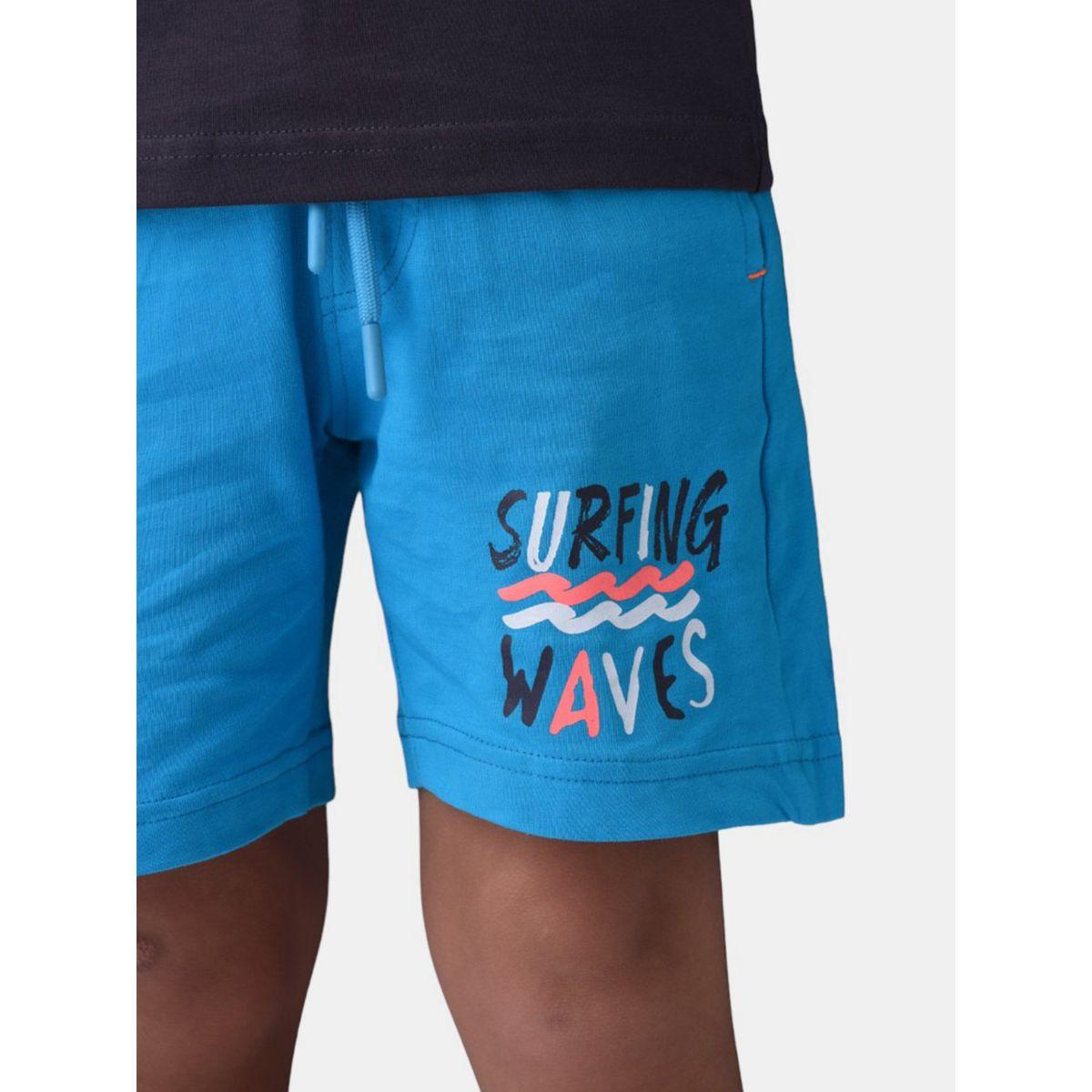 مجموعة من شورت وتيشيرت بطبعة جرافيك فيكتور آند جين × ستايلي-boys-clothing-setsandcoords-image-5