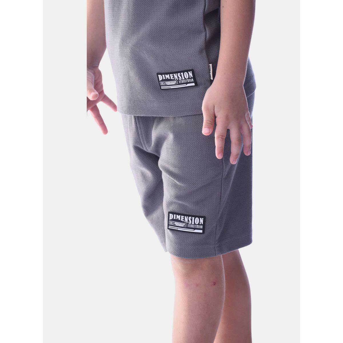 مجموعة من شورت وتيشيرت باكمام قصيرة فيكتور آند جين × ستايلي-boys-clothing-setsandcoords-image-4
