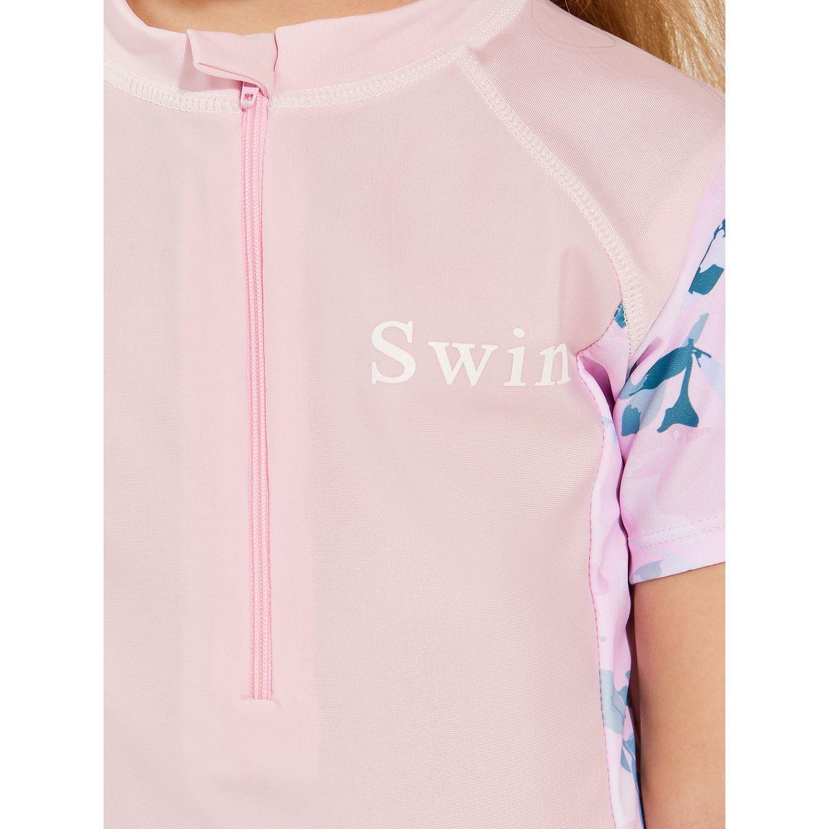 Styli Floral Print High Neck Skirted Swimsuit-sports-girls-clothing-tops-image-3