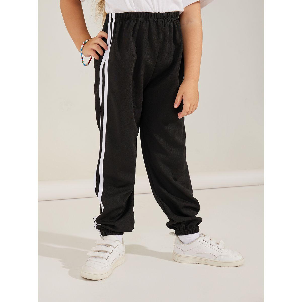 Styli Stripe Side Seam Joggers-girls-clothing-bottoms-joggersandtrackpants-image-2