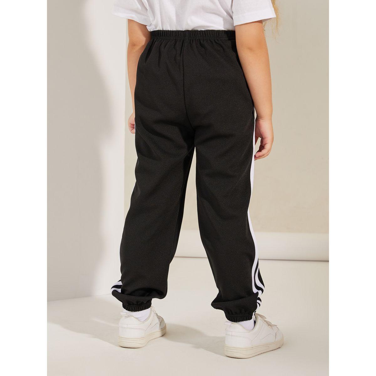 جوغر مزين باشرطة جانبية مع درزات-girls-clothing-bottoms-joggersandtrackpants-image-4