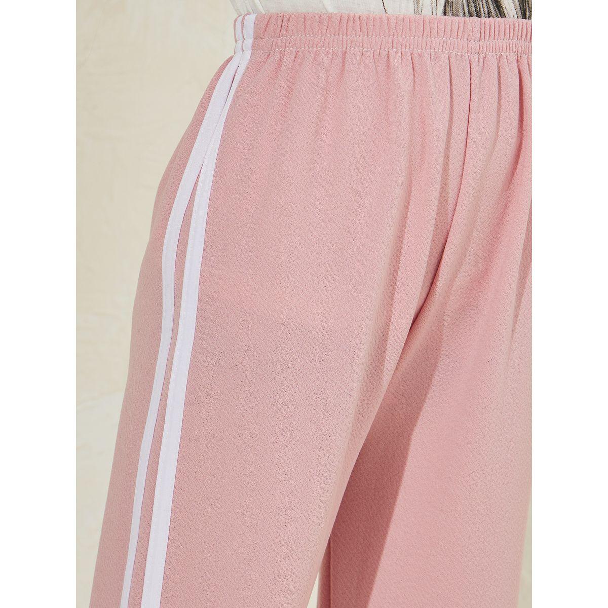 Styli Solid Stripe Side Seam Jogger-girls-clothing-bottoms-joggersandtrackpants-image-3