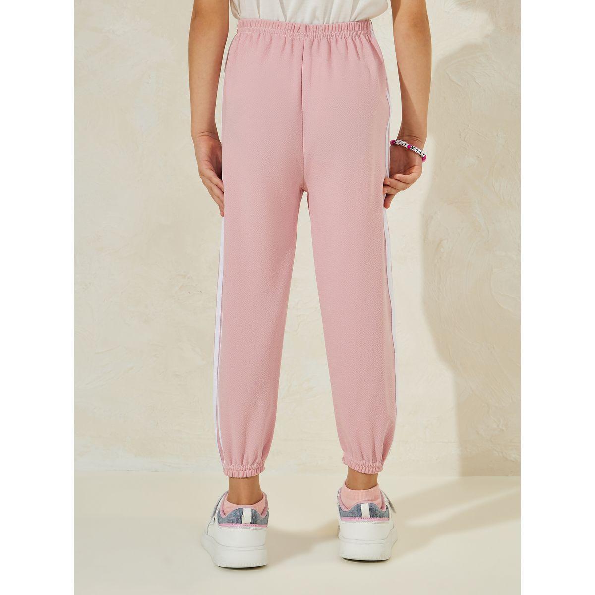 Styli Solid Stripe Side Seam Jogger-girls-clothing-bottoms-joggersandtrackpants-image-4