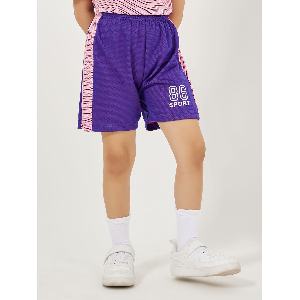 Styli Quick-Dry Breathable Sports T-Shirt & Shorts Set-sports-girls-clothing-sets-image-5