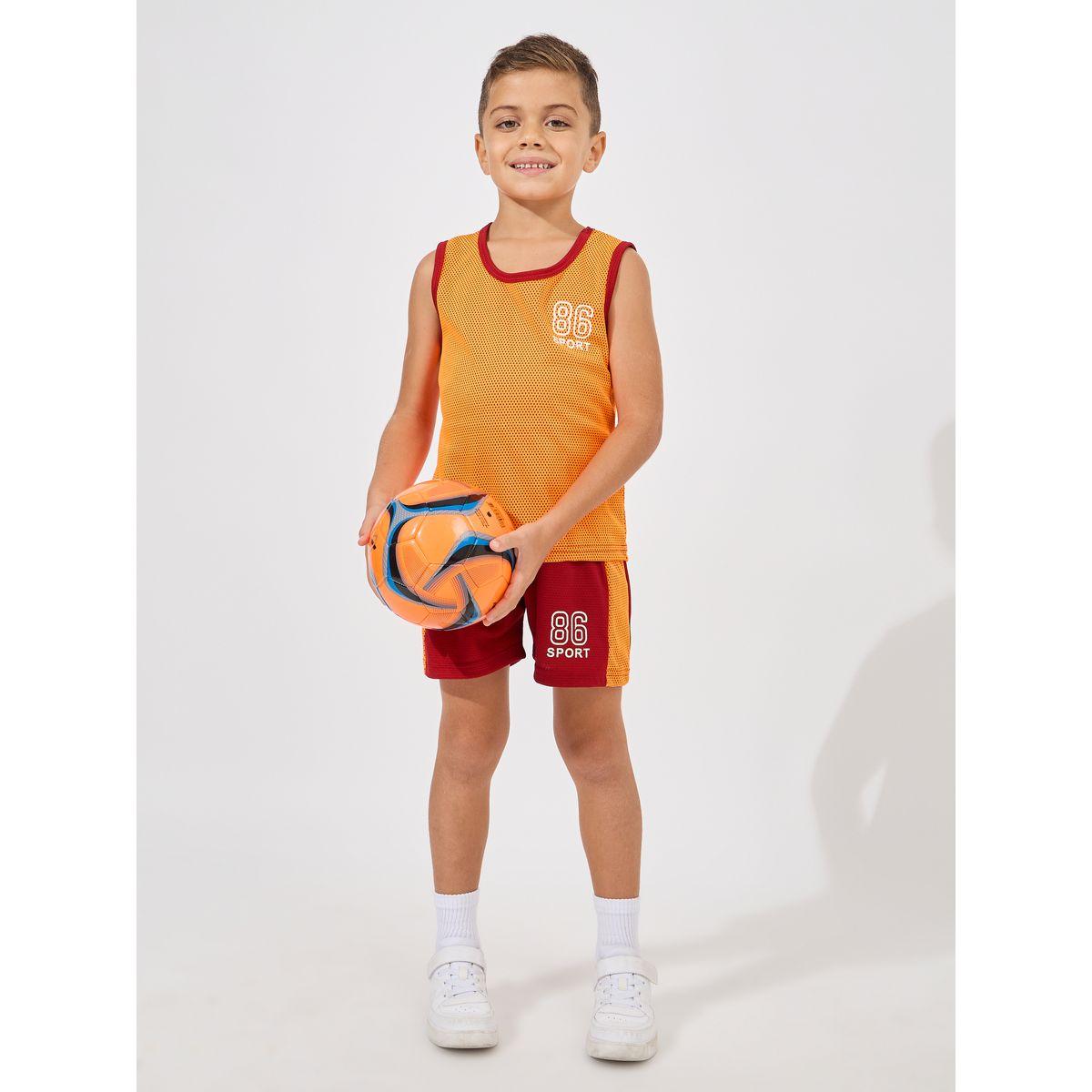 مجموعة من شورت وتيشيرت كت بتقنية كويك دراي-sports-boys-clothing-sets-image-1
