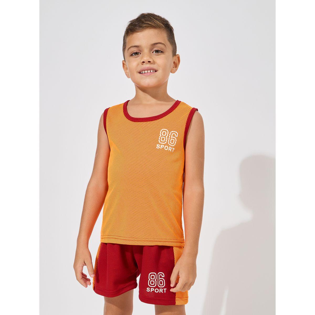 Styli Quick-Dry Breathable Sportswear Tank & Shorts Set-sports-boys-clothing-sets-image-2