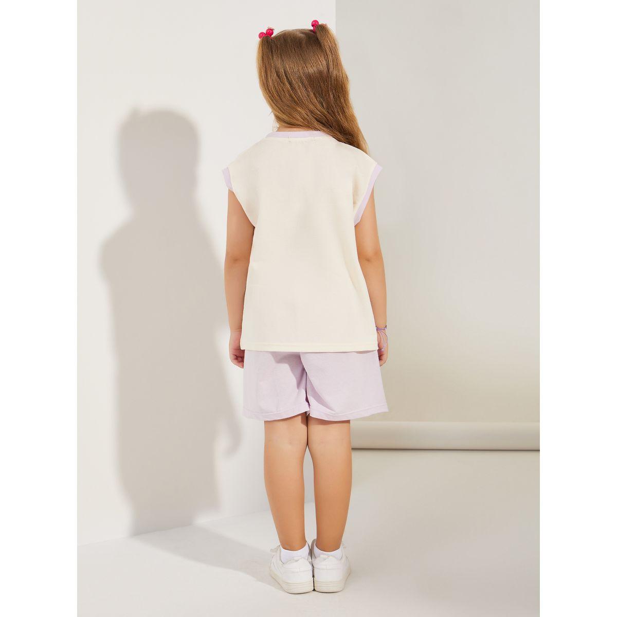 مجموعة من شورت وتيشيرت بلا اكمام-girls-clothing-setsandcoords-image-6