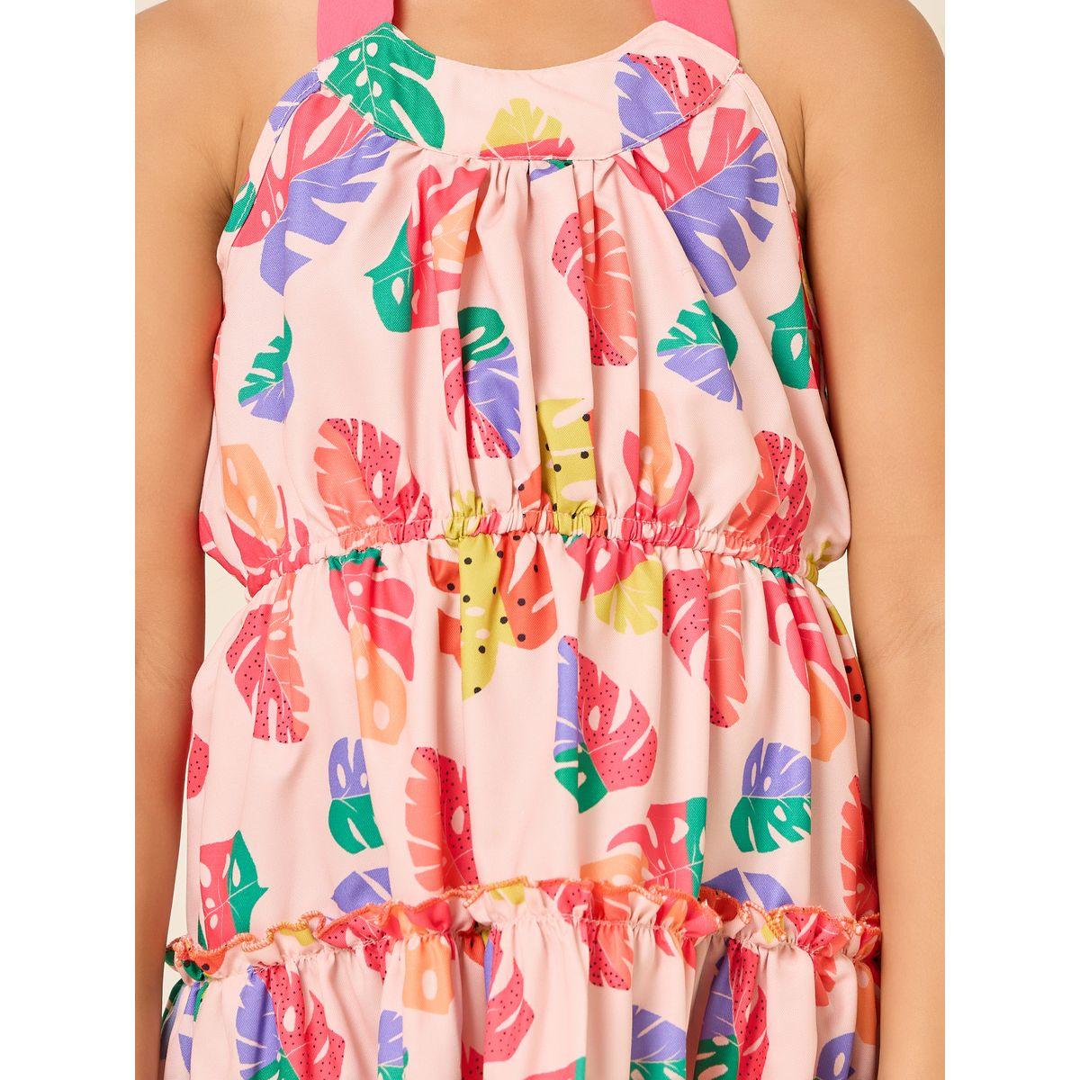 فستان بياقة هولتر وطبعة استوائية-girls-clothing-dressesandjumpsuits-image-3