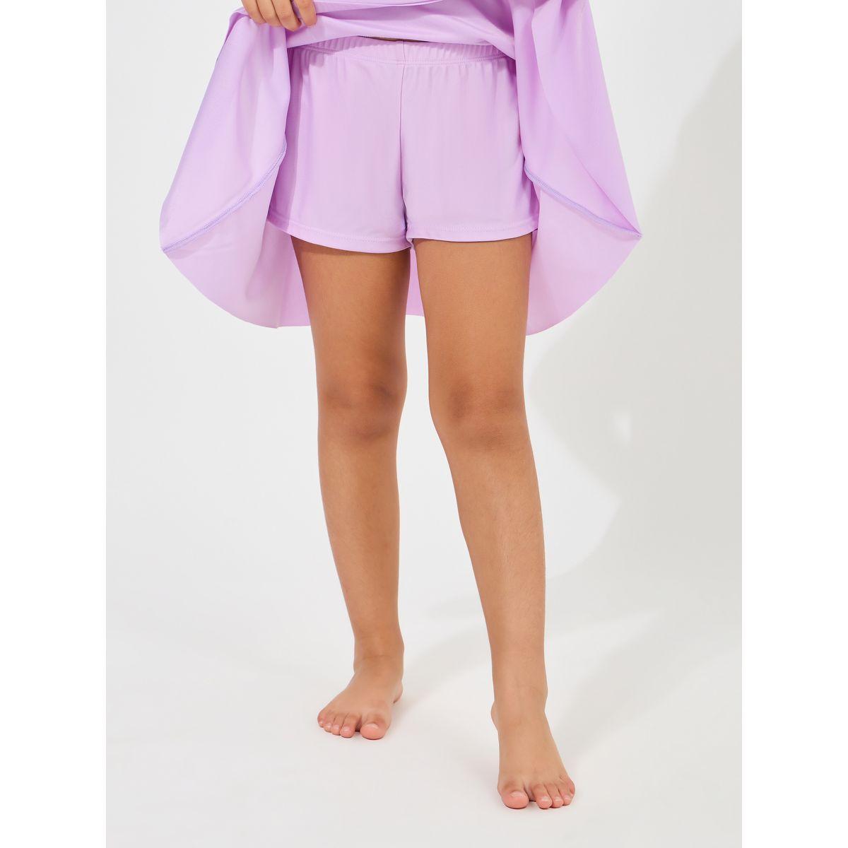 طقم سباحة من شورت مع بلوزة بسحَّاب غلق-sports-girls-clothing-sets-image-5