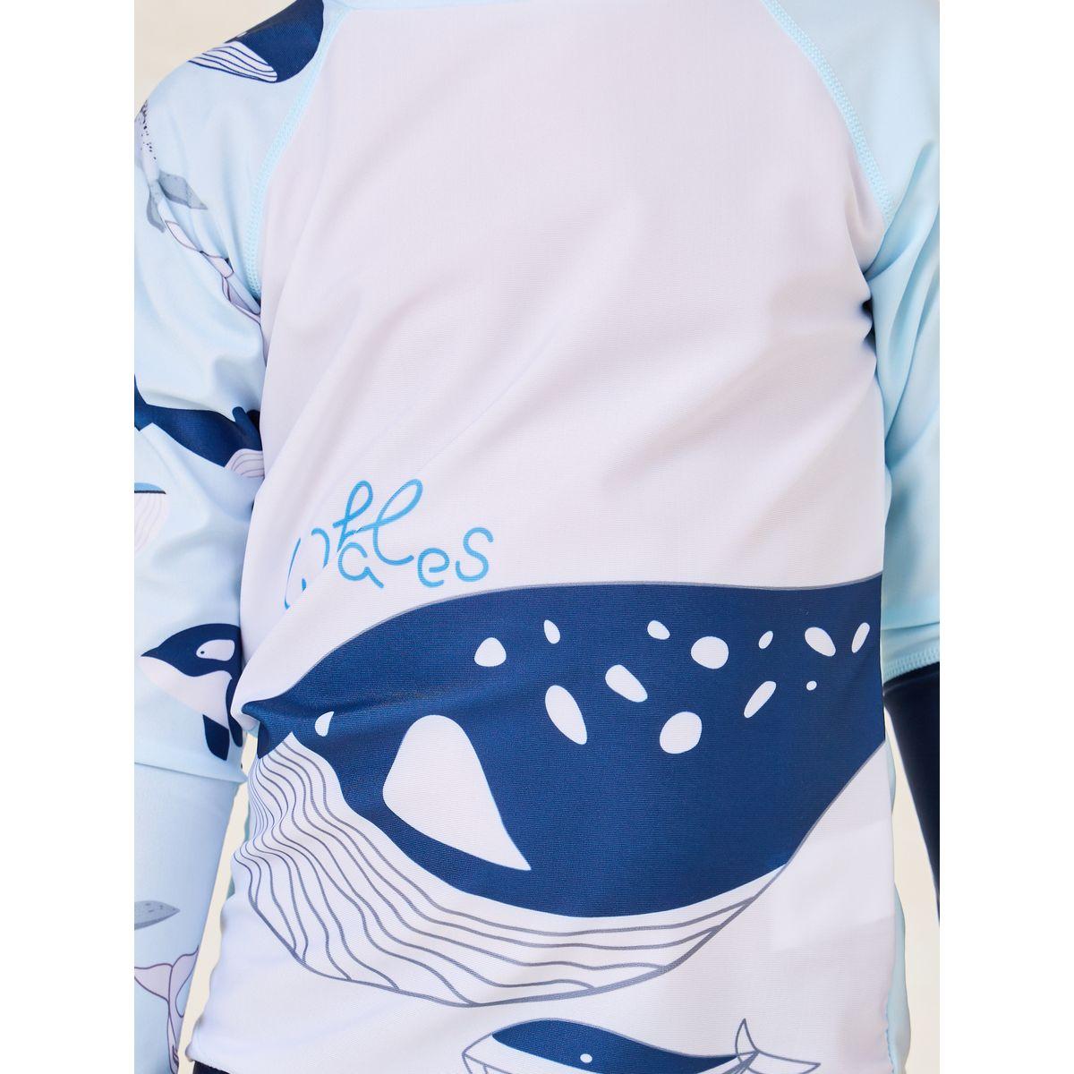 Styli Toddler Boys Printed Long Sleeve Swimming Set-sports-boys-clothing-sets-image-3