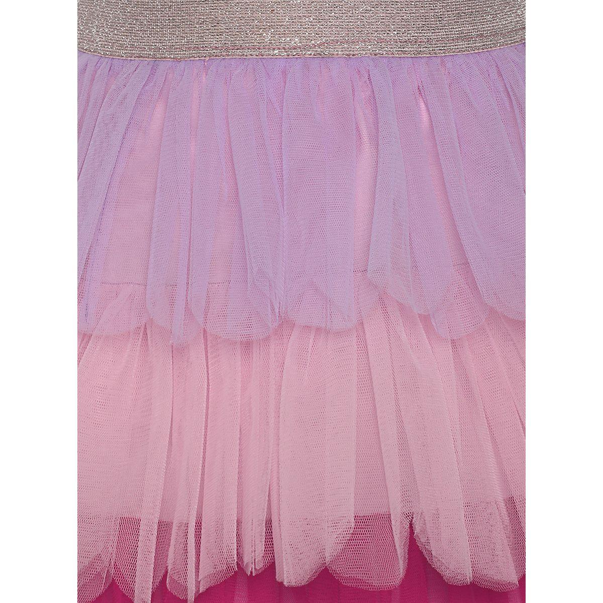 Styli Ruffle Layer Mesh Skirt-girls-clothing-bottoms-skirts-image-3