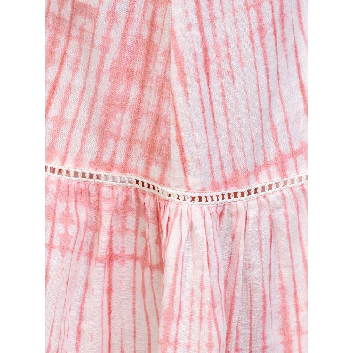 Styli Tie and Dye Print Lace Ladder Tiered Dress-girls-clothing-dressesandjumpsuits-image-3