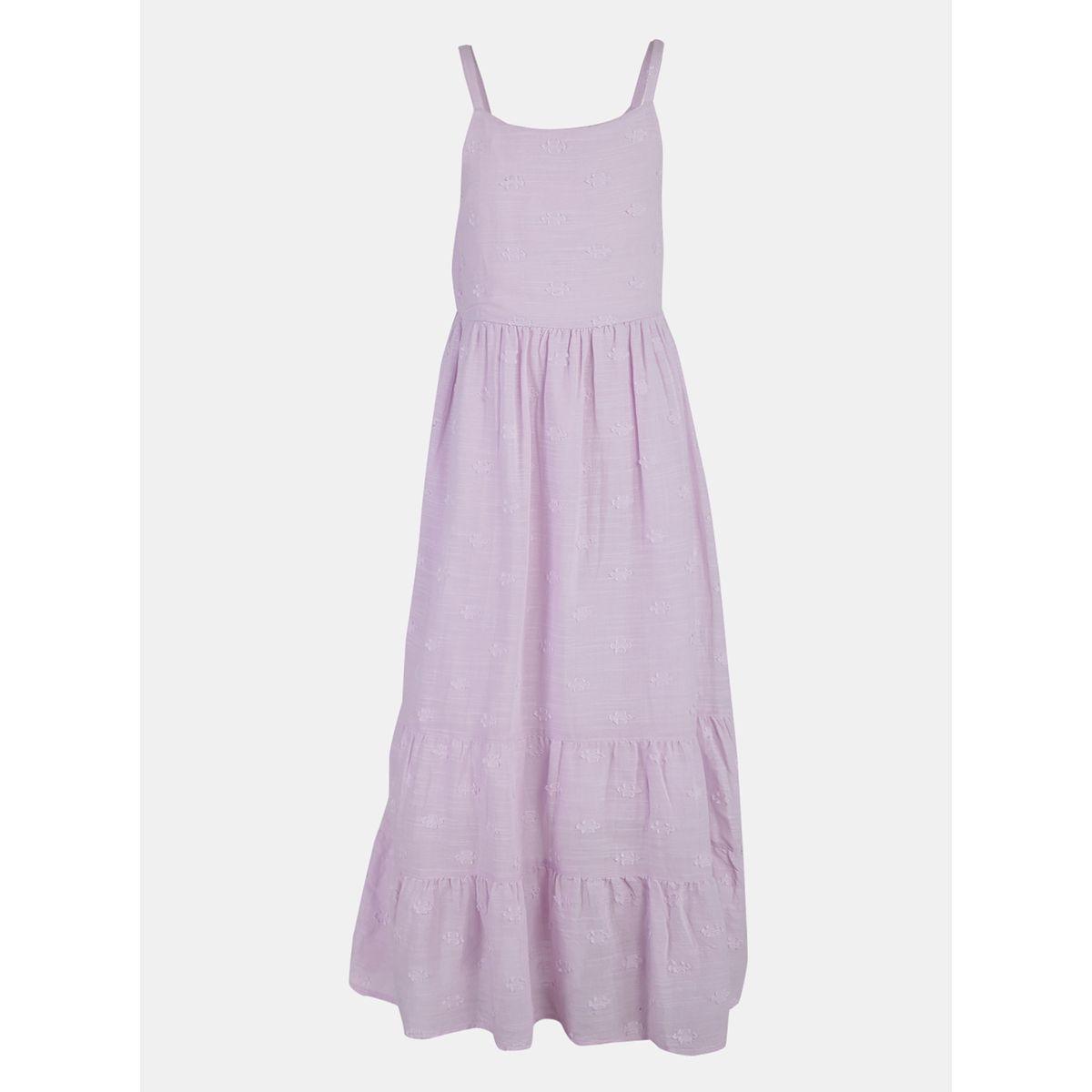 Styli Dobby Strappy Tiered Dress-girls-clothing-dressesandjumpsuits-image-2