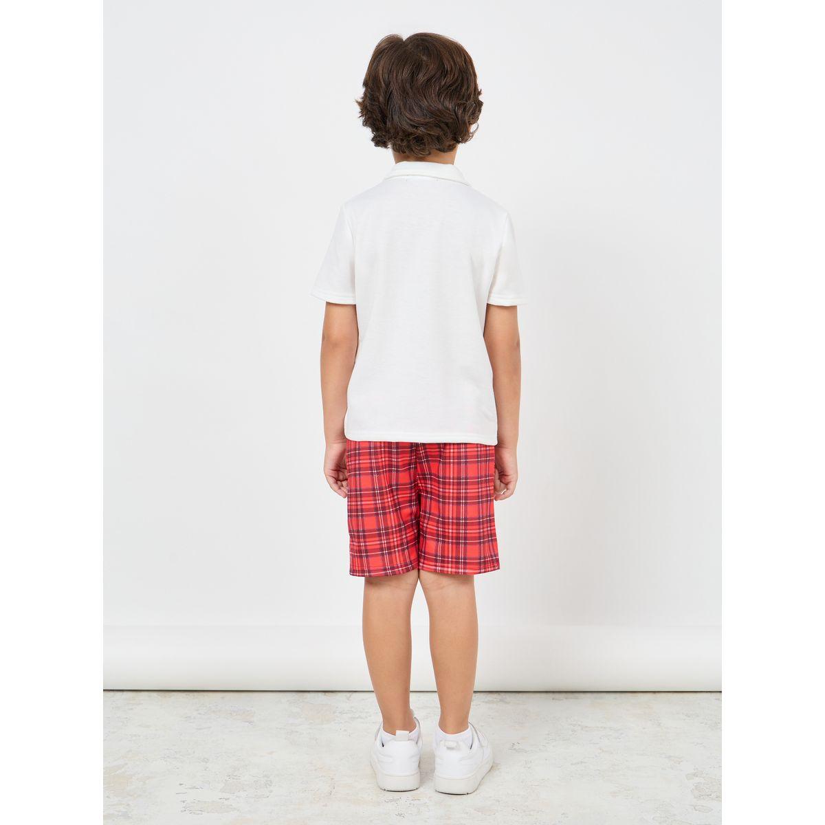 مجموعة من 3 - شورت وقميص مع فيست-boys-clothing-setsandcoords-image-4