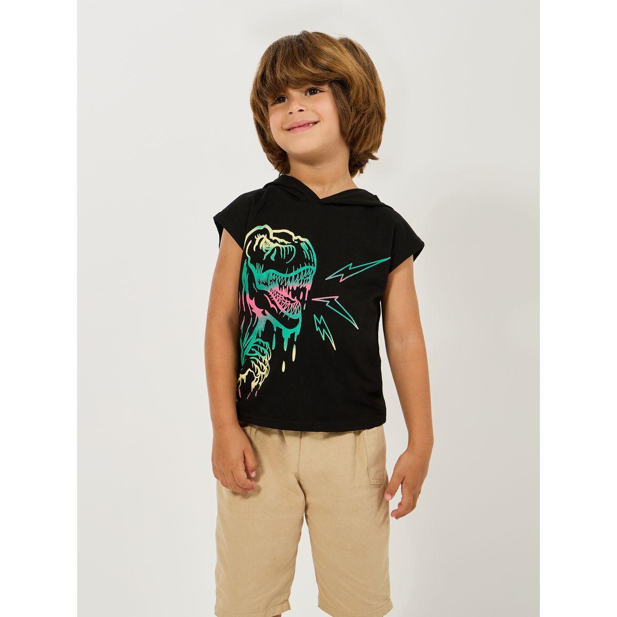 Styli Dinosaur Print Hooded Tank-boys-clothing-tshirtsandpolos-image-1
