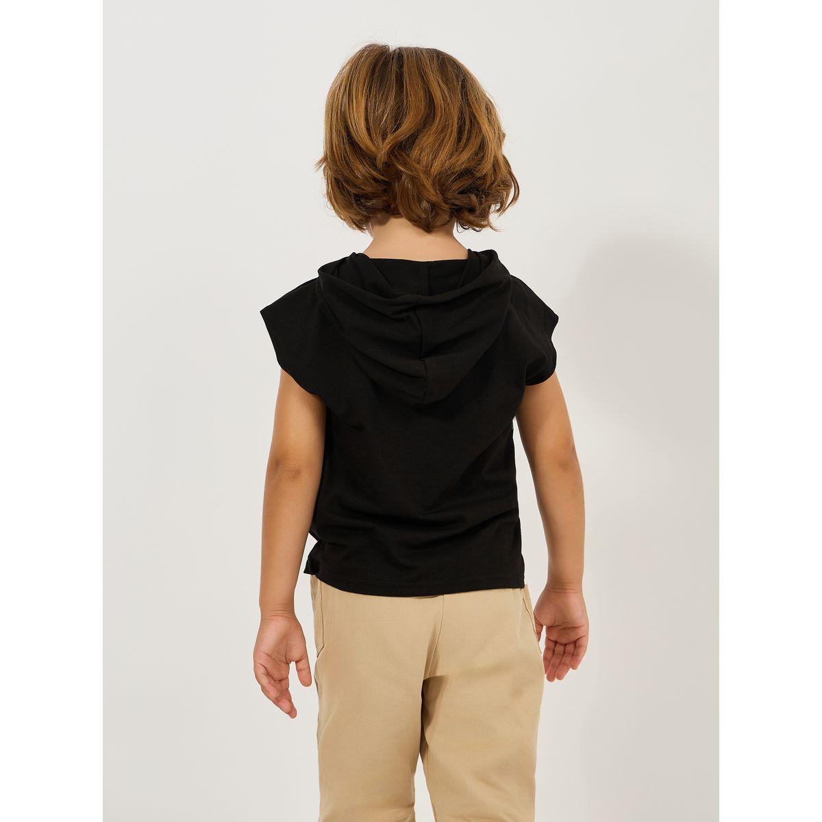 تيشيرت كت بياقة هودي وطبعة ديناصور-boys-clothing-tshirtsandpolos-image-5