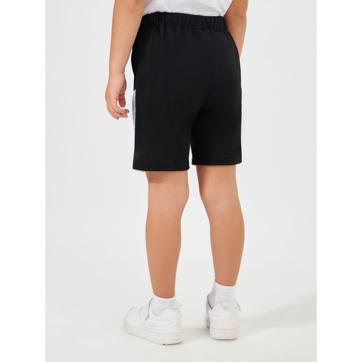 Styli Color Block Elastic Waistband Shorts-boys-clothing-bottoms-shorts-image-4
