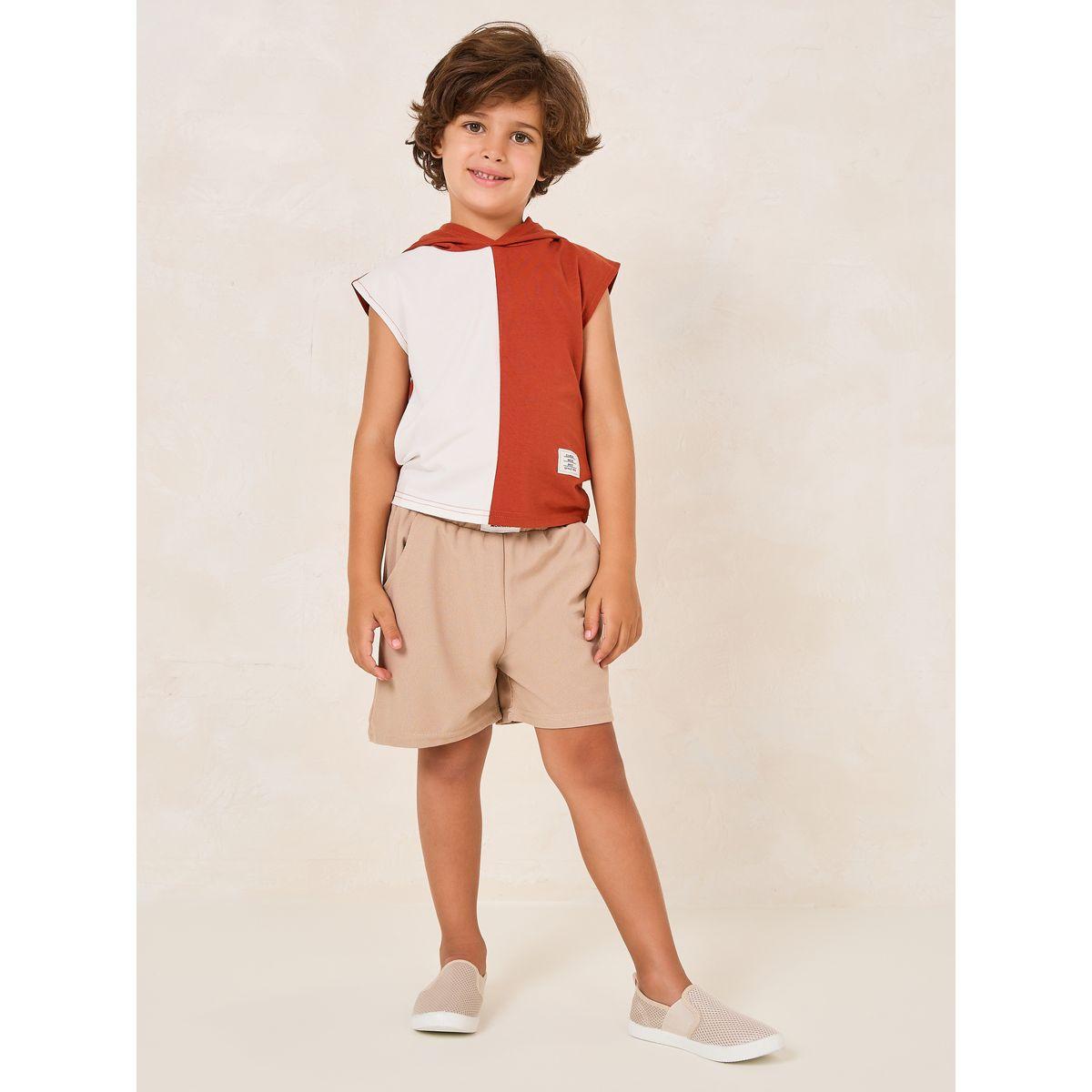 تيشيرت بنمط كتل الالوان مع ياقة هودي-boys-clothing-tshirtsandpolos-image-2