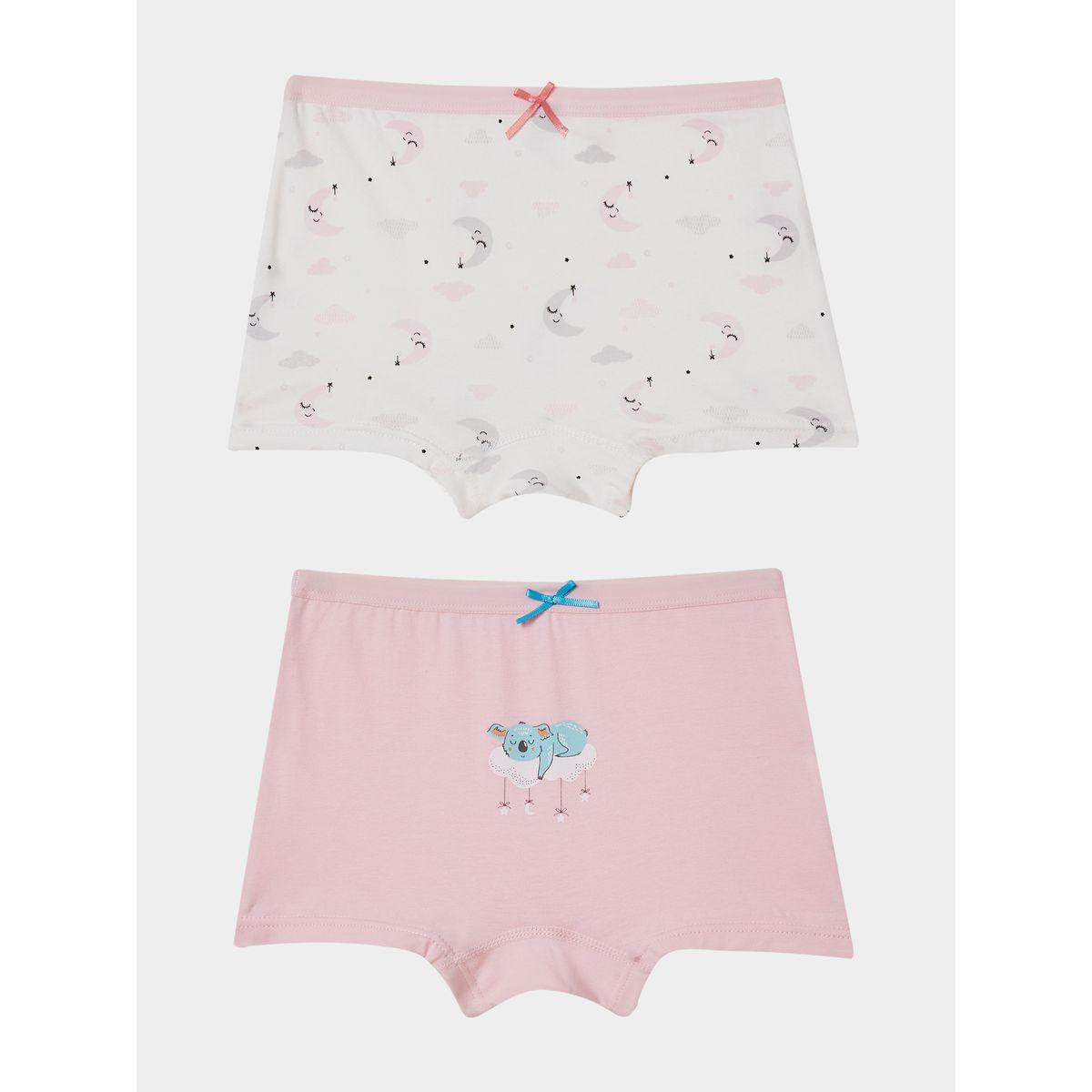مجموعة من 2 سراويل داخلية بطبعات-girls-clothing-innerwear-image-1