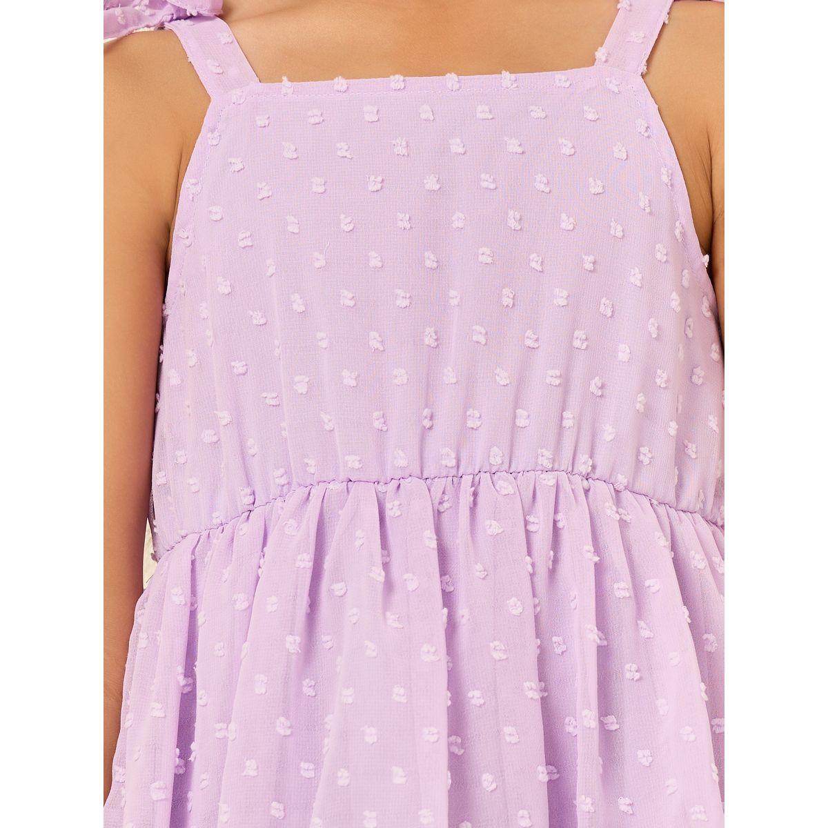 Styli Tie Strap Dobby Cami  Dress-girls-clothing-dressesandjumpsuits-image-3