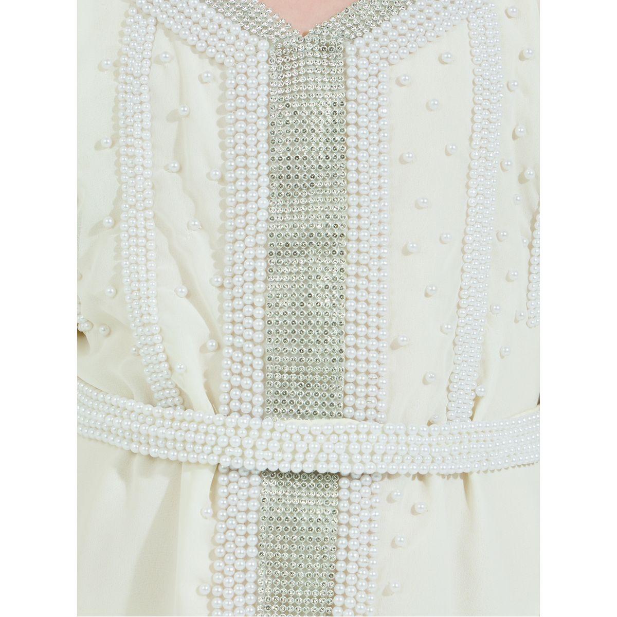 Maxim Creation X Styli  V Neck Embellished Kaftan-girls-clothing-dressesandjumpsuits-image-3