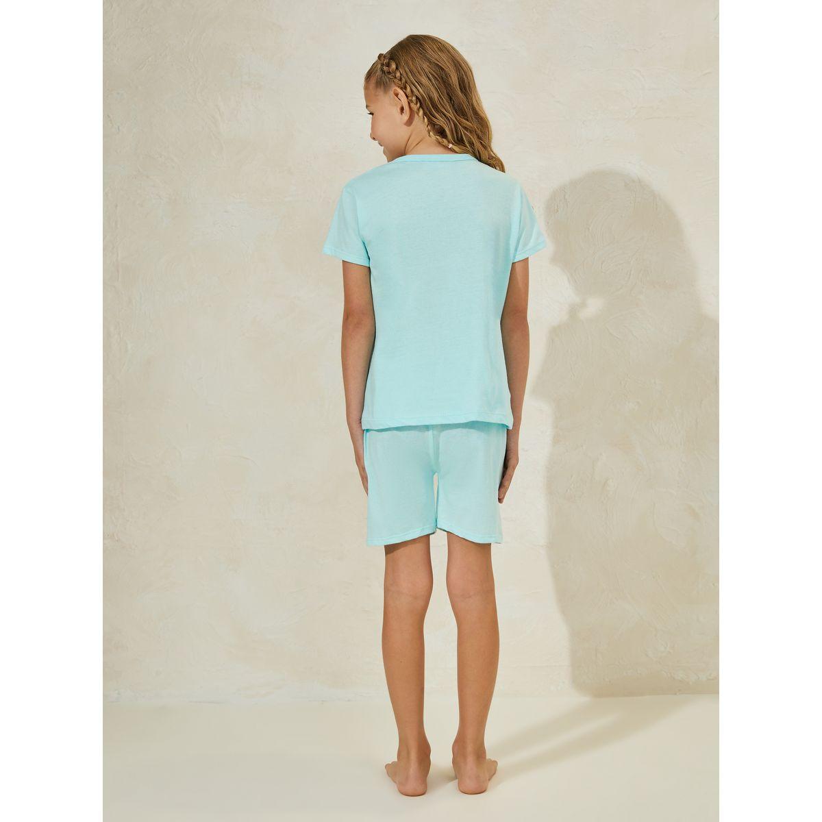 مجموعة من شورت مع تيشيرت بطبعة الكوالا-girls-clothing-nightwear-image-4