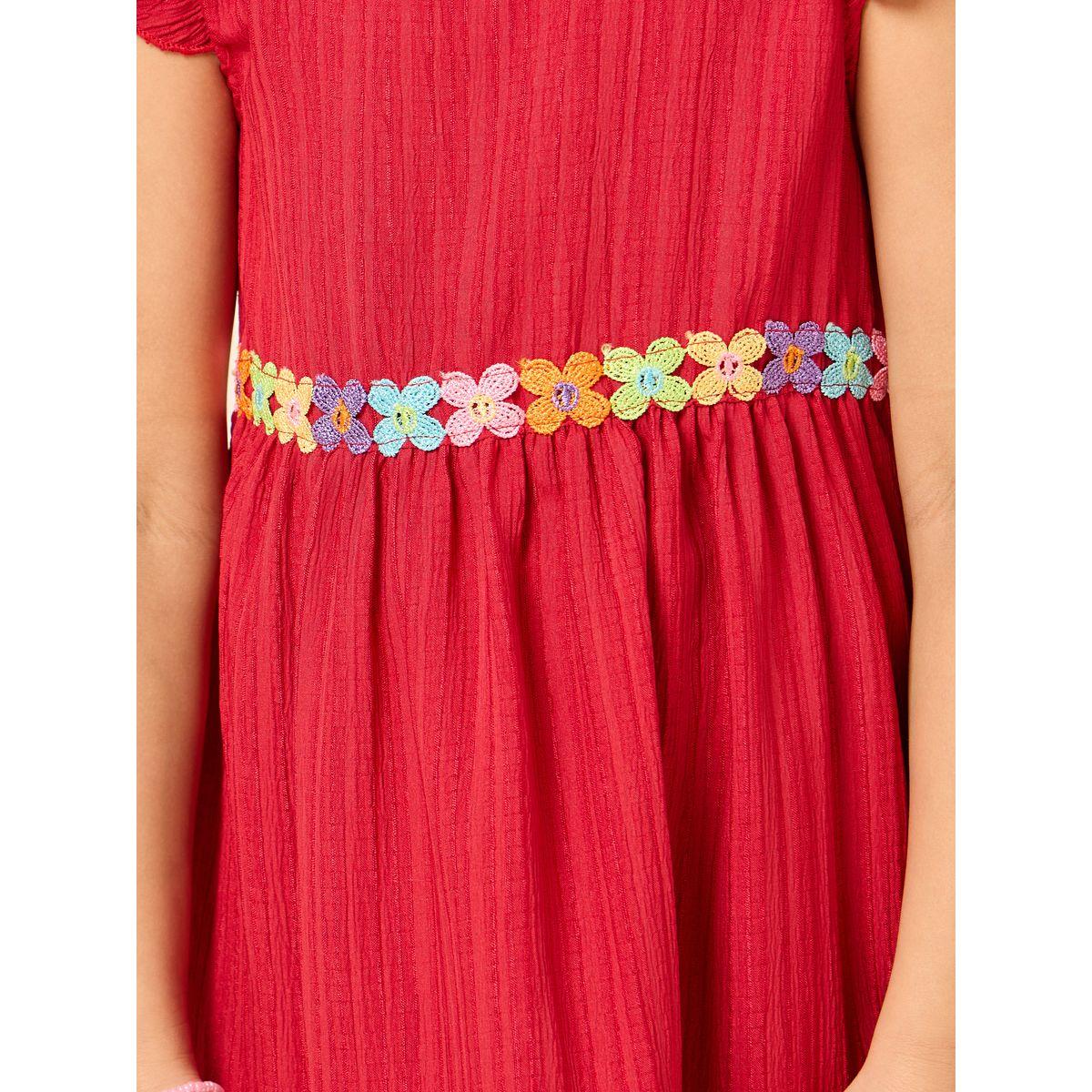 Styli Ruffle Hem Smock Dress-girls-clothing-dressesandjumpsuits-image-3