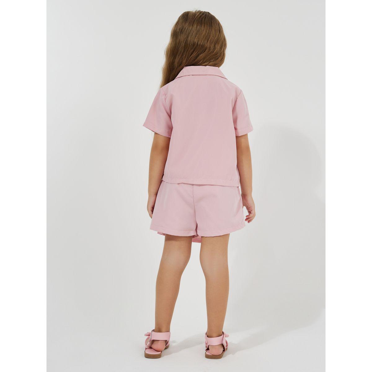 مجموعة من 3 - سكورت مع بلوزة وكاب-girls-clothing-setsandcoords-image-4