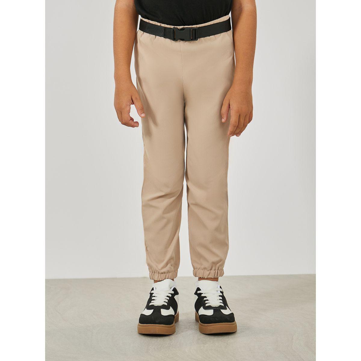 مجموعة من بنطال كارجو مع تيشيرت بياقة وازرار-boys-clothing-setsandcoords-image-5