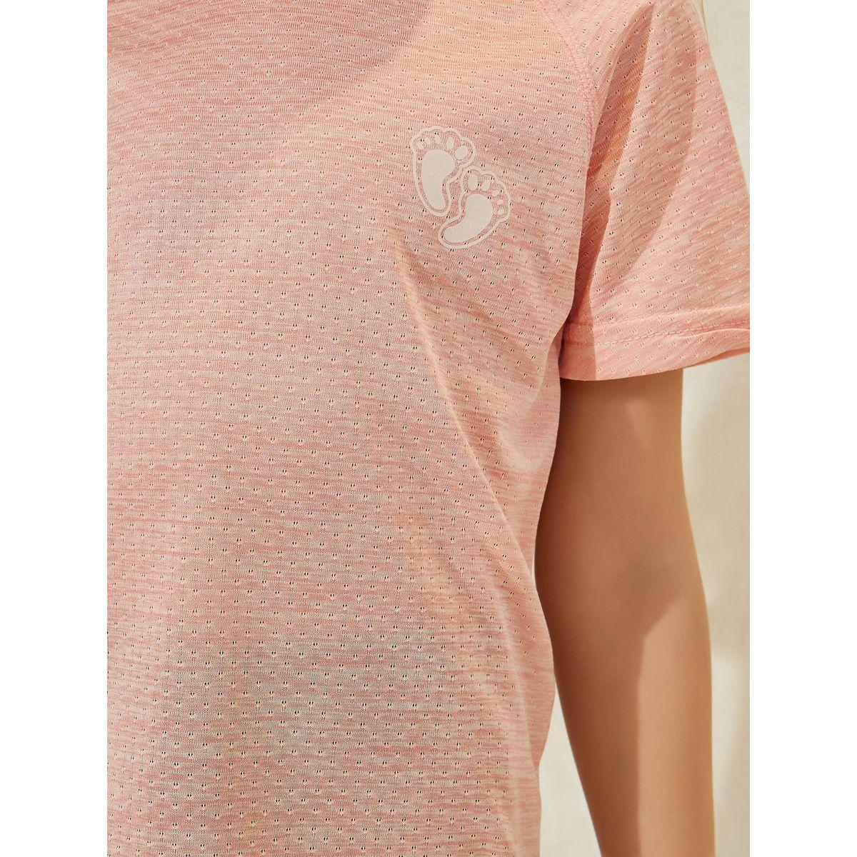 مجموعة من شورت مع تيشيرت بنمط كتل الالوان-sports-girls-clothing-sets-image-3