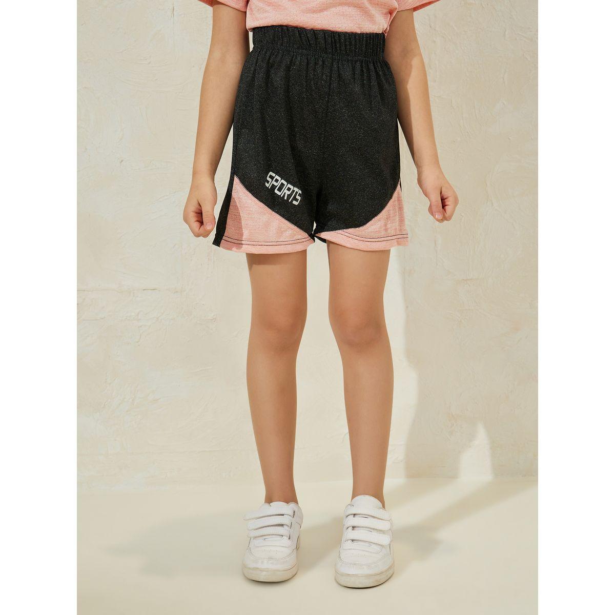 Styli Color Block T-Shirt & Shorts Sportswear Set-sports-girls-clothing-sets-image-5