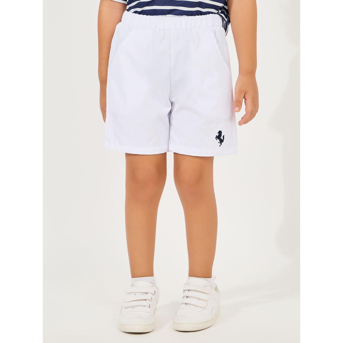 Styli Striped Polo T-Shirt & Printed Shorts Set-boys-clothing-setsandcoords-image-5