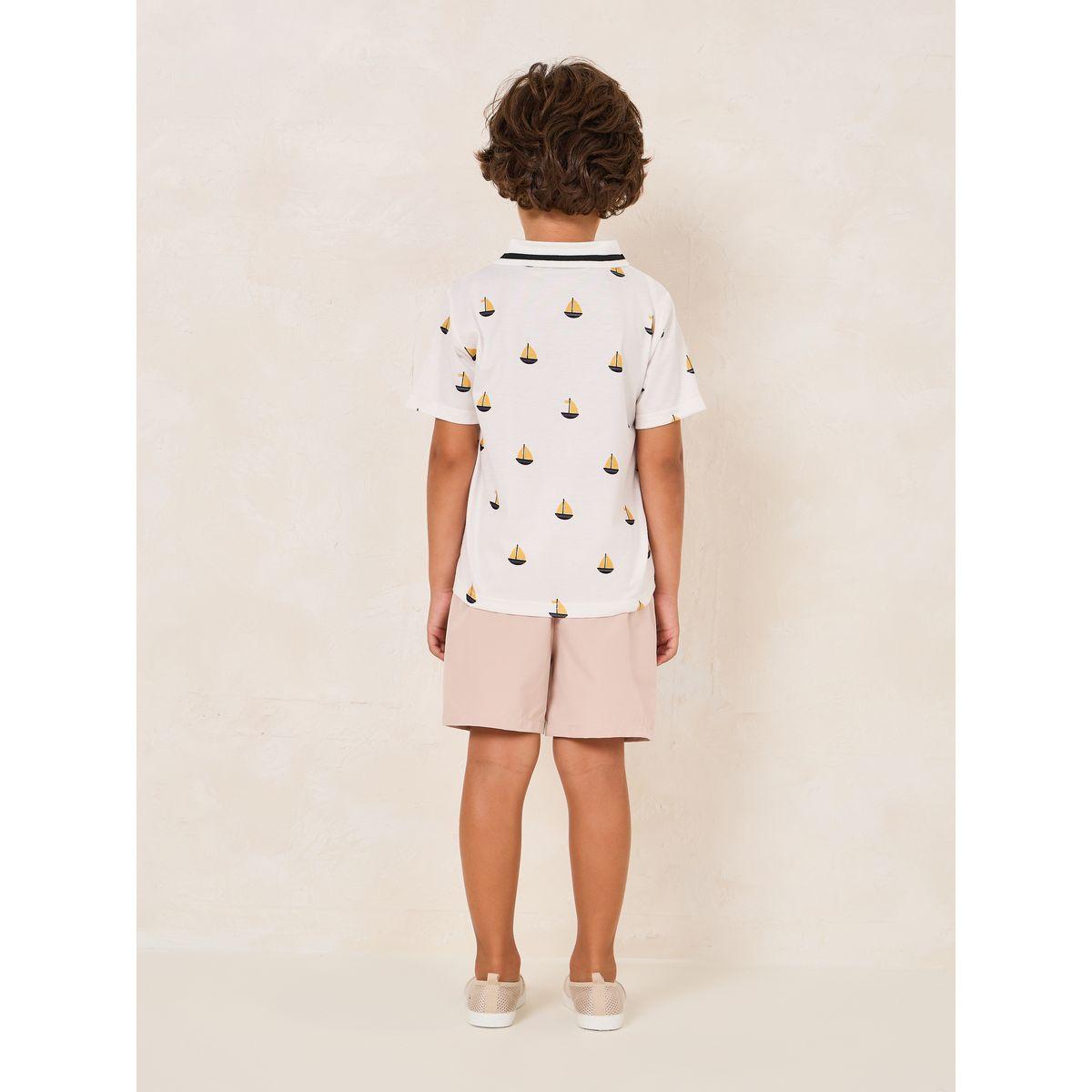 مجموعة من شورت تيشيرت بياقة بولو مخططة-boys-clothing-setsandcoords-image-4