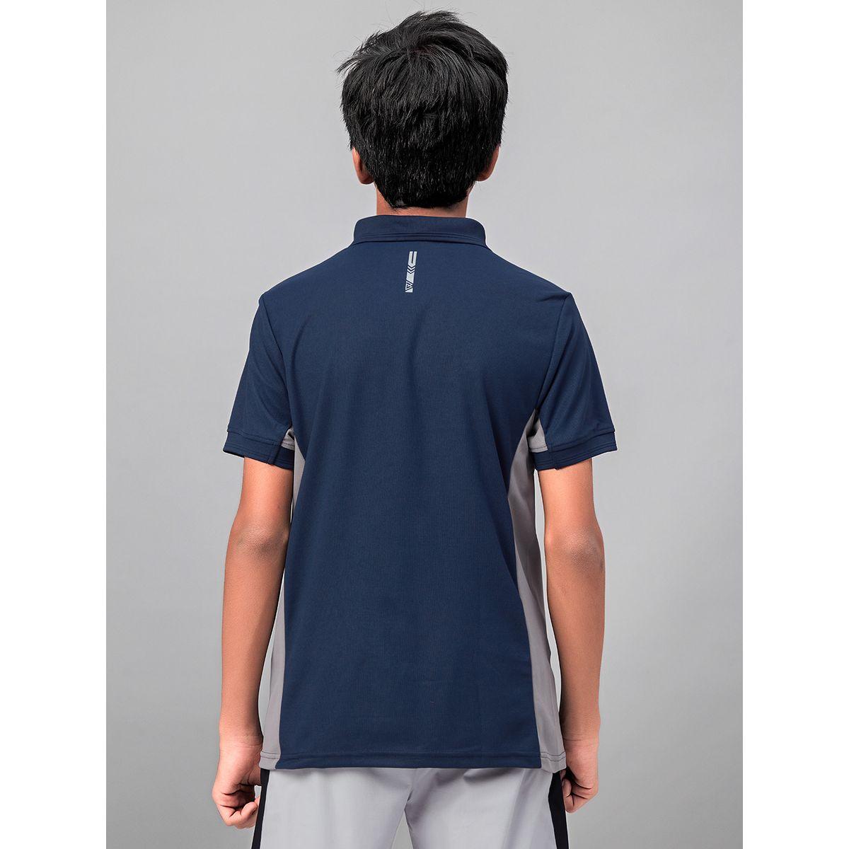 تيشيرت بياقة بولو وتداخلات بنمط كتل الالوان تكنوسبورت × ستايلي-boys-clothing-tshirtsandpolos-image-6