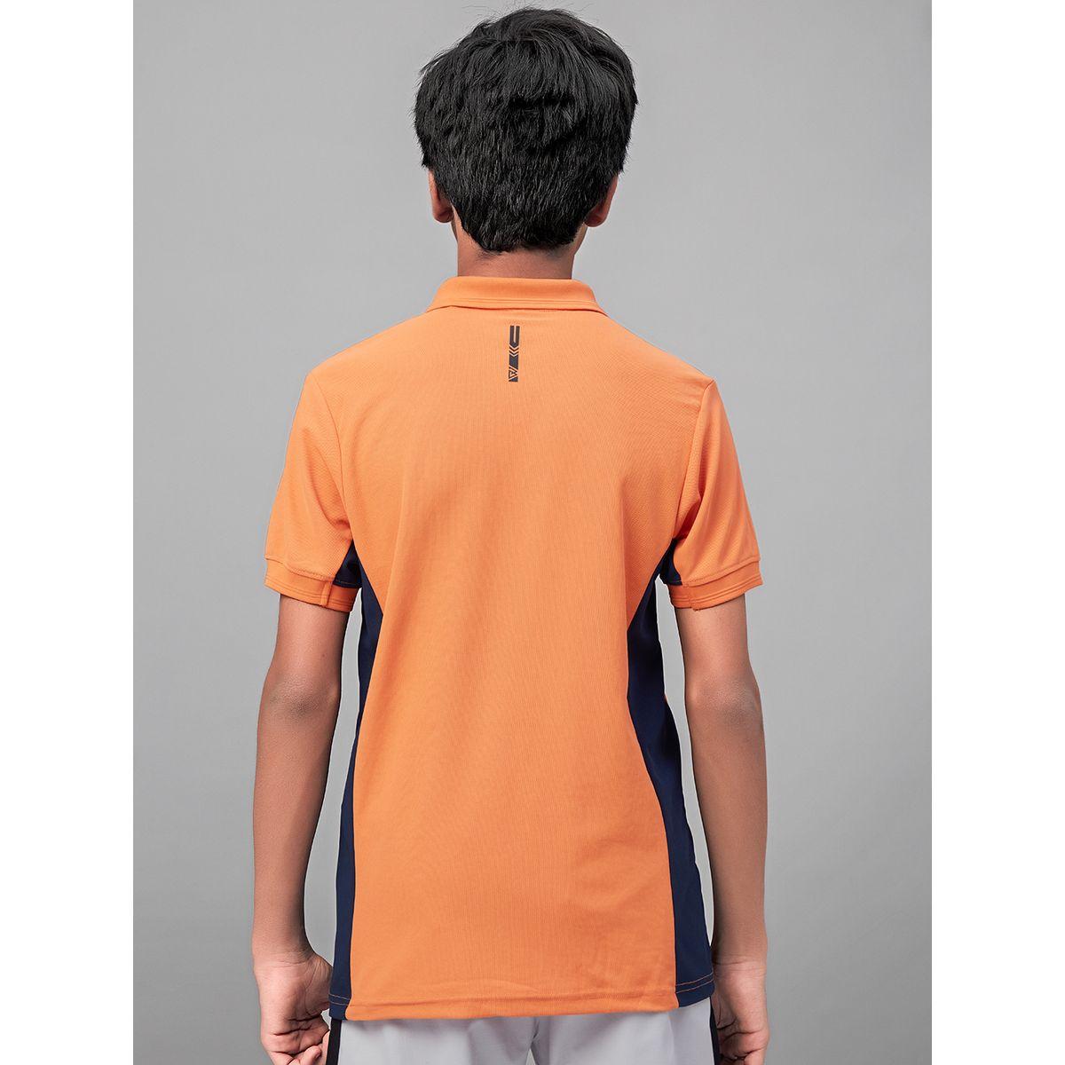 تيشيرت بياقة بولو وتفاصيل مُتباينة تكنوسبورت × ستايلي-boys-clothing-tshirtsandpolos-image-5
